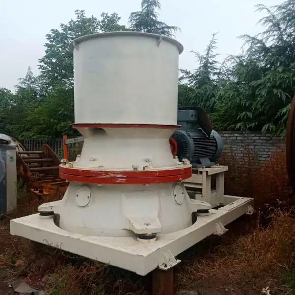 供应二手九成新钛山GP300型砂石线单缸圆锥破碎机