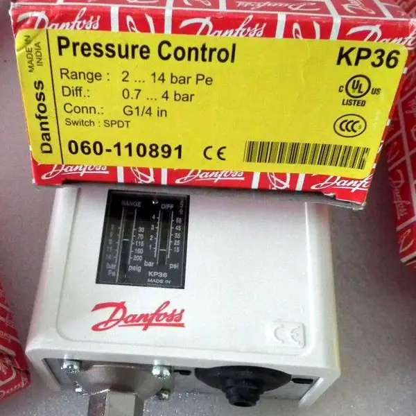 原装进口丹佛斯 danfoss 压力开关 KP35 KP36 KP1 KP2 KP5压力控制器