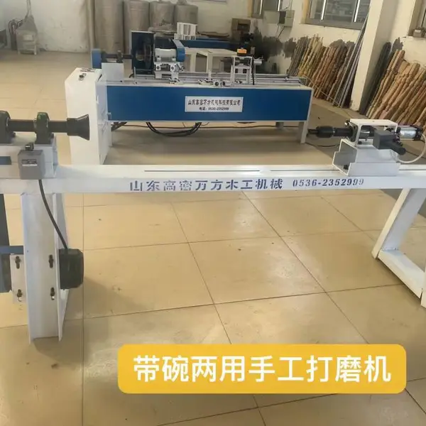手工打磨机 楼梯柱人工打磨机 家具配件手工打磨车床气动尾顶安全方便