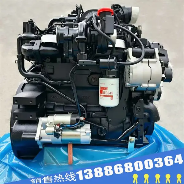 全新原装康明斯QSB3.9柴油发动机总成 QSB3.9-C80-30
