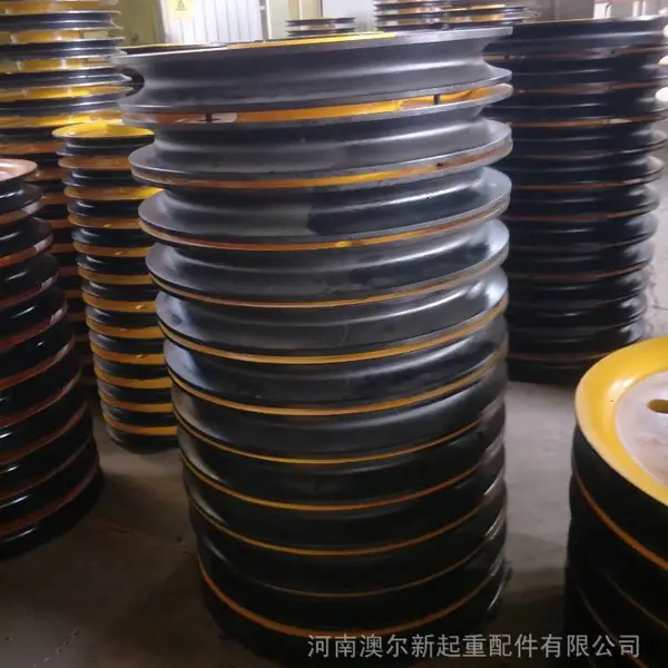 架桥机用滑车滑轮 港口吊车用滑轮组 抓斗用滑轮
