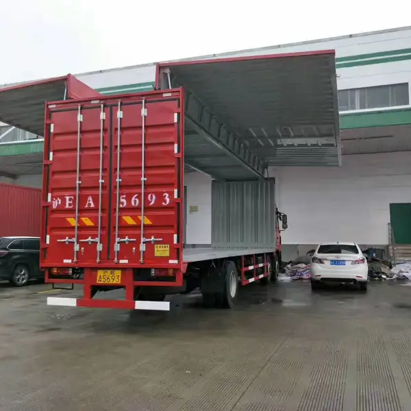 源头厂家 电动飞翼集装箱-按需求定制-厢车改飞翼二手集装箱 改飞翼