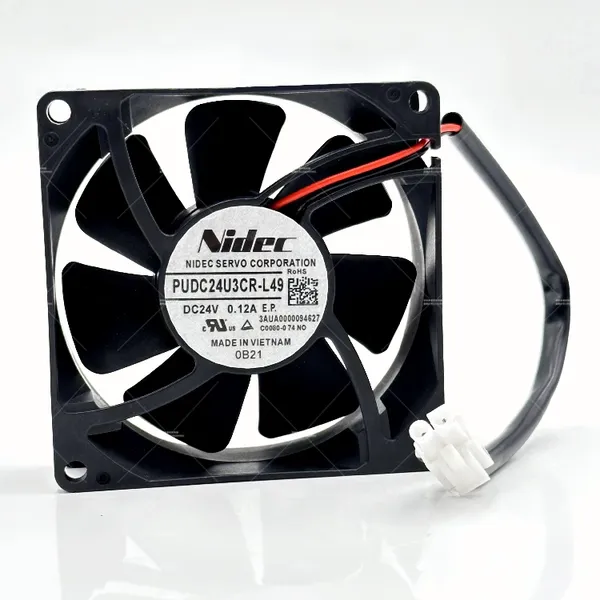 PUDC24U3CR-L49 24V 0.12A ԭװSERVO�ŷ���Ƶ��ɢ�ȷ���8cm