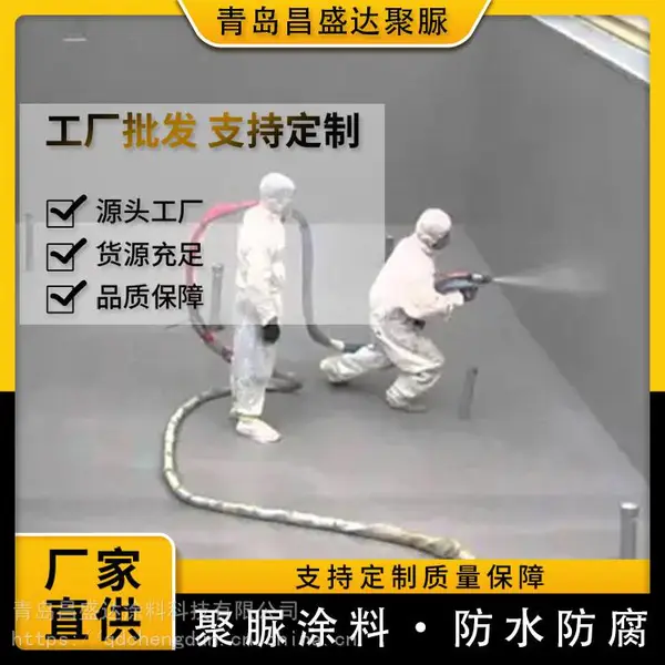 城盾聚脲涂料 防腐防水双组分涂料 喷涂手工刮涂防腐施工厂家
