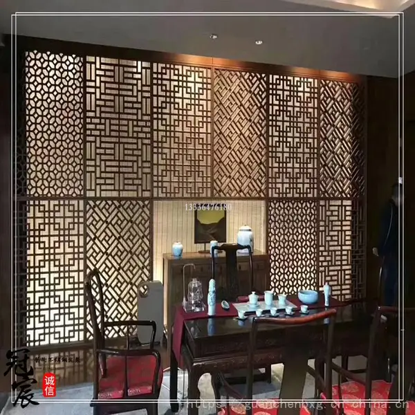 浙江杭州不锈钢屏风加工定做 酒店不锈钢屏风隔断制品厂销售