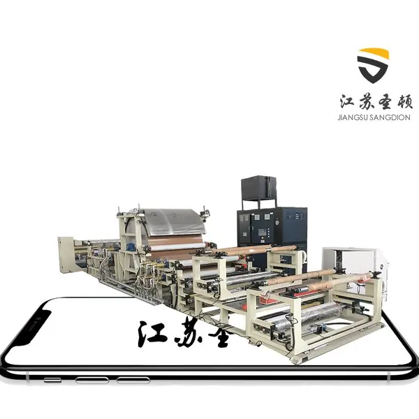 多层无纺布复合机 热复合机 无纺布PETF膜复合机 导热油加热 江苏圣顿机械 型号齐全