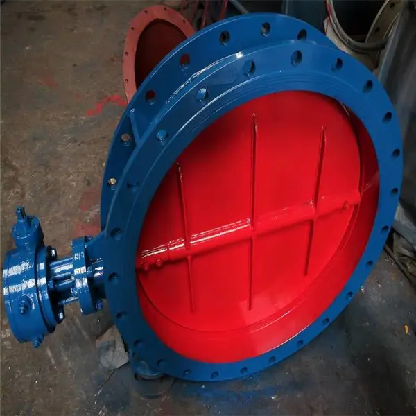 调节流量或切断的管道控制法兰通风蝶阀型号D341W-16C