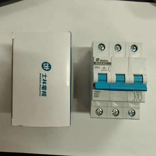 士林2p空气开关dz47-63总开关家用小型断路器3P微型电闸开关220V