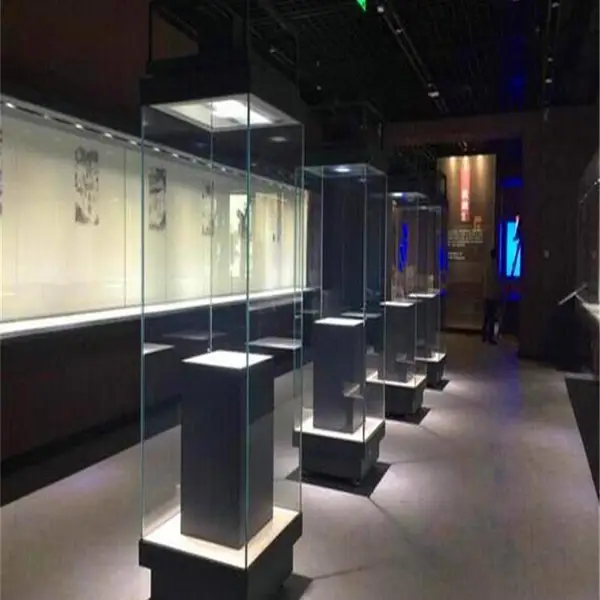 中医药博物馆展柜制作/革命历史博物馆展柜制作/低反射玻璃展柜