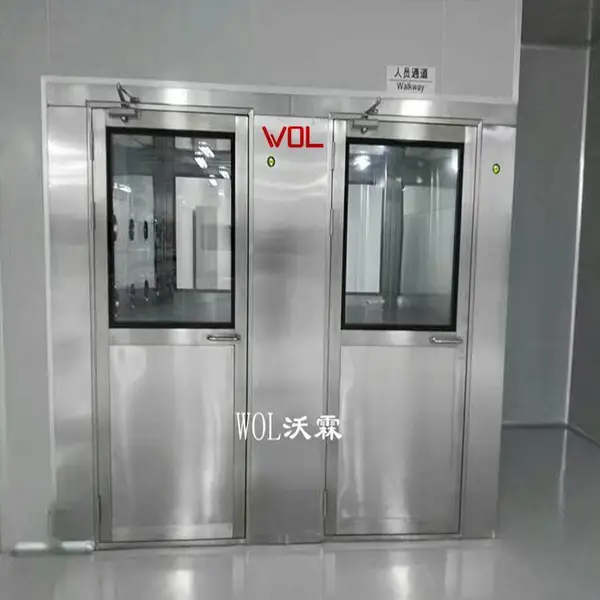 WOL 供应实验室风淋室 洁净 净化 通道 全钢 设备 感应