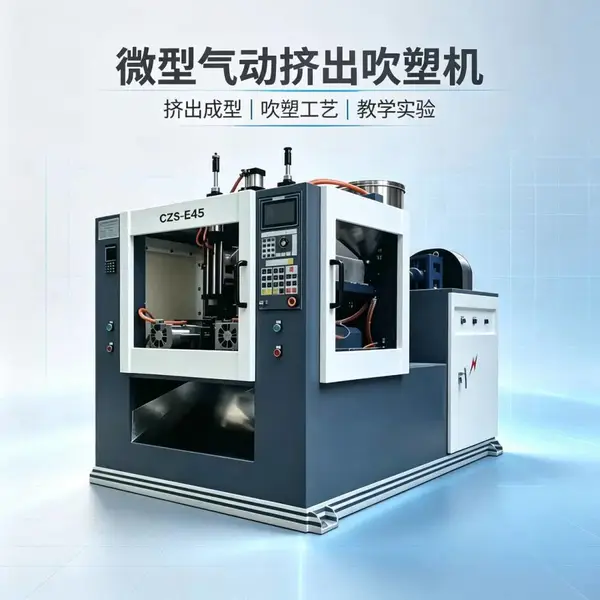 成中胜CZS-E45微型挤出吹塑机 全自动控制 适用于香水瓶 精油瓶