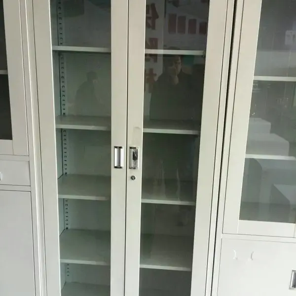 昆明文件柜连体双节资料柜 加厚冷轧板办公柜 企业场景定制批发