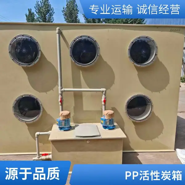 pp活性炭吸附箱 蜂窝状环保设备 废气处理吸附装置支持定制