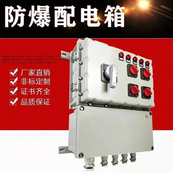 ***定制防爆箱控制箱配电箱照明动力BXM51检修插座箱PLC控制系统
