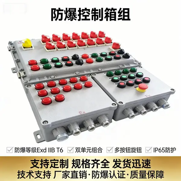 防爆接线箱空箱端子分线BJX箱防爆箱不锈钢电箱铝合金配电箱模块