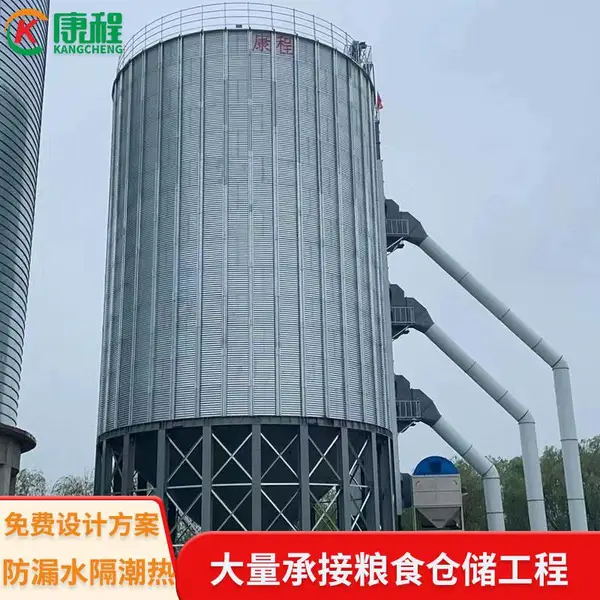 玉米钢板仓 粮食立筒仓 2000吨粮仓 多款可选 结实简练