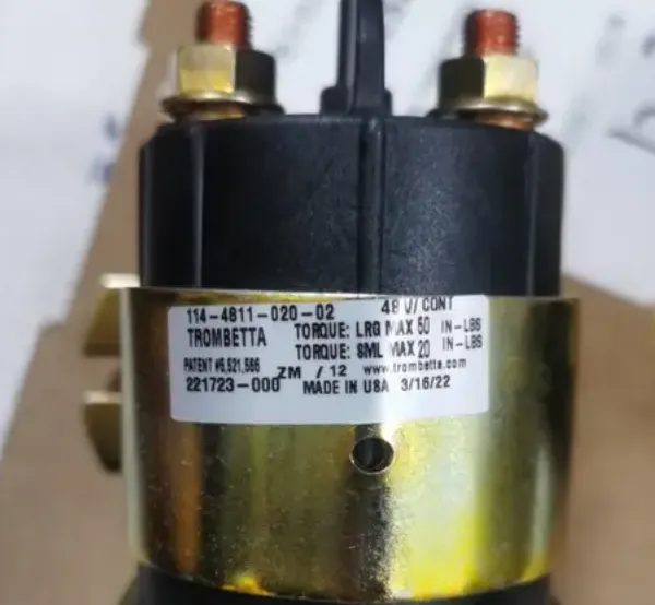 优势供应德国TROMBETTA 接触器 114-4811-020
