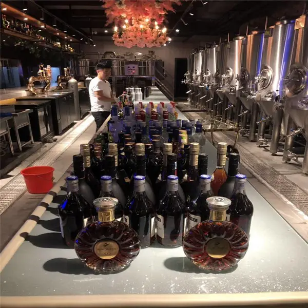 两锅三器精酿啤酒设备工厂小型啤酒厂年产20吨精酿啤酒设备