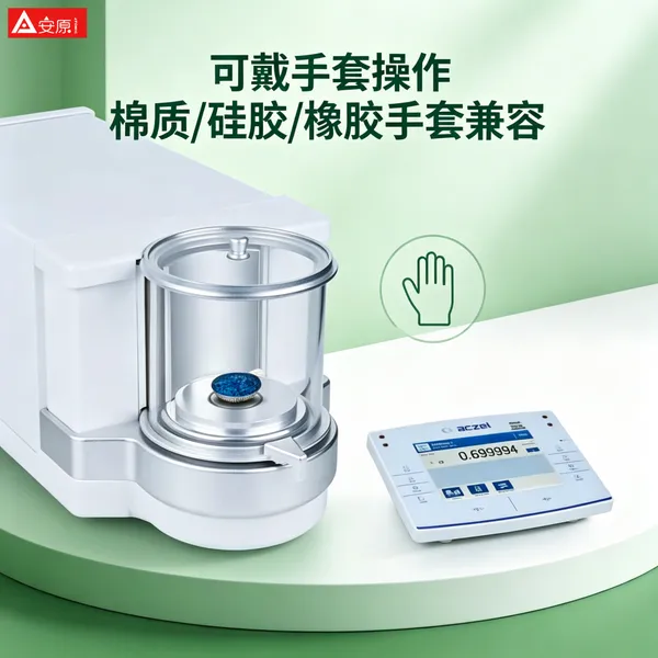 Aczet百万分之一天平易挥发样品称量防风
