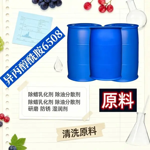 除油乳化剂原料异丙醇酰胺6508活性剂除油污