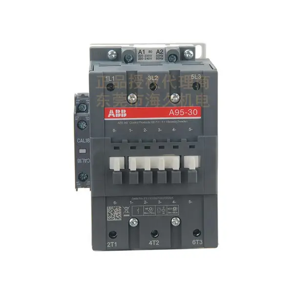 全新原装ABB交流接触器 A95-30-11 A75-30-11 220V 110V 380V