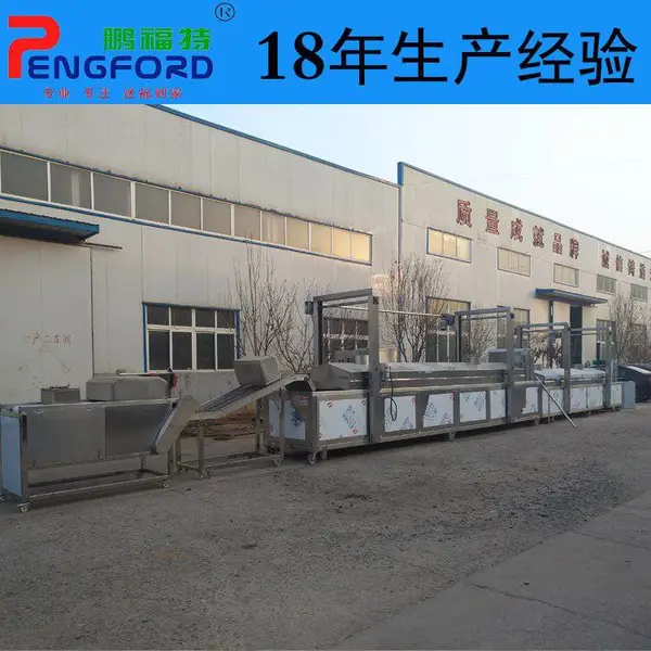 PFT—4800电加热全自动薄脆油炸机 江米条自动出料油炸锅 鹏福特