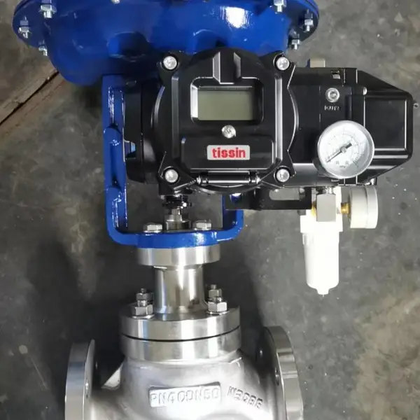 ZJHP46-16C DN 65 气动调节阀 耐强腐蚀 酸碱化工介质