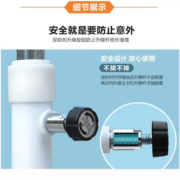 壁挂双层舞蹈把杆 落地升降式压腿把杆 稳固耐用 奥强定制