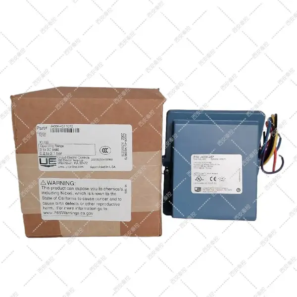 美国UE差压开关授权代理J400K-455-1010流量信号装置联锁DPDT差压控制器