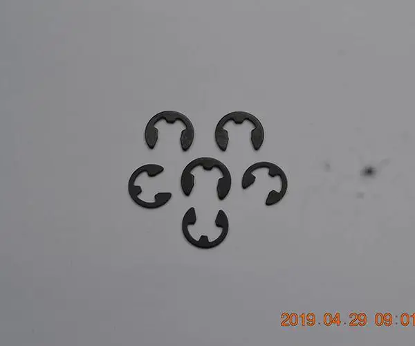 C型开口卡簧挡圈定制_志坤五金_进口_e型_不锈钢304_碳钢