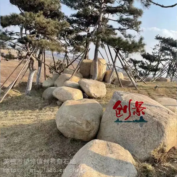 盆栽鹅卵石使用范围,鹅卵石园林草坪铺设,水处理雨花石垫层系列