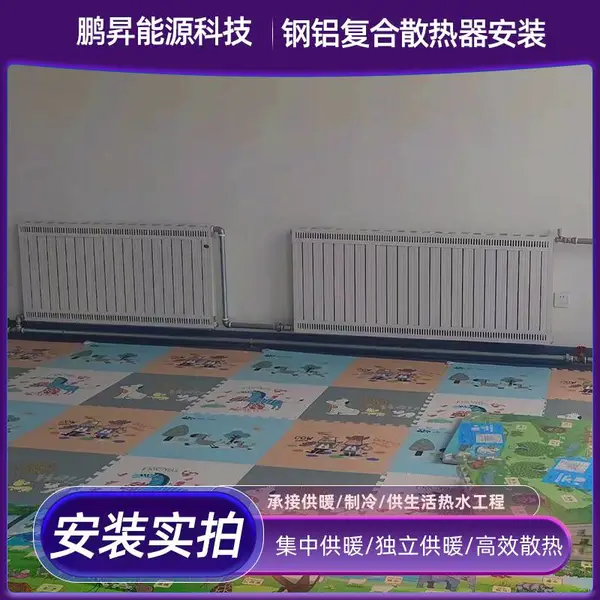 钢制暖气片 散热器 壁挂炉 明装暗装暖气片地暖系统 全套采暖劳务安装
