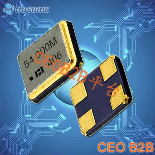 耐高温石英晶振,Hosonic无源晶体,E3SB40E00010KECBB8,石英谐振器