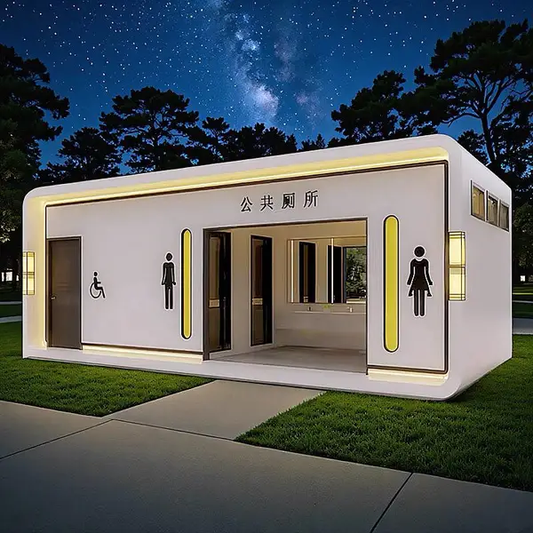 免水泡沫封堵移动公厕定制 5G智慧厕所 公厕提档升级 保温防冻
