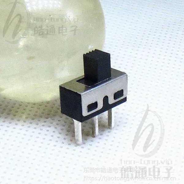 皓通单极两位两档三脚7.0针SS-12D10直发器拨动开关