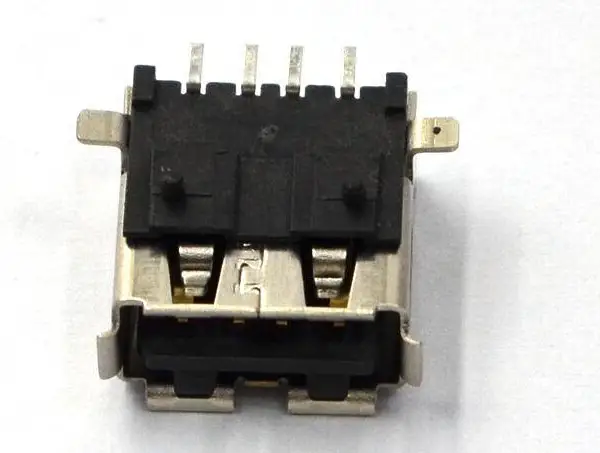 FOXCONN富士康USB 2.0A型连接器, SMT,4P,UB51123-4CS1-4F