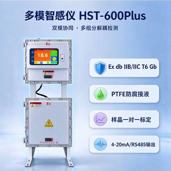 海思特氨水双氧水实时分析浓度计在线测定仪浓度检测仪工业测试仪