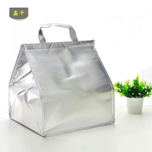 便携手提保温包定制 饭盒外卖送餐箱 铝箔冷藏蛋糕保鲜袋厂