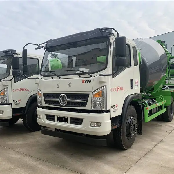 供应东风S600牌6方小型搅拌车国六排放