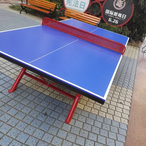桂林秀峰少年儿童乒球桌户外乒乓球台全国可供应