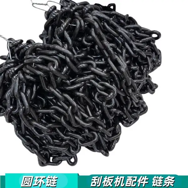 22*86圆环链 绿化河道防护链条 B级27硅锰材质热处理