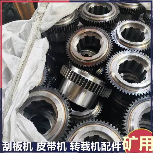 内外齿DSJ80/2*55 矿用皮带机内齿轴套 更换80带式输送机配件爱你
