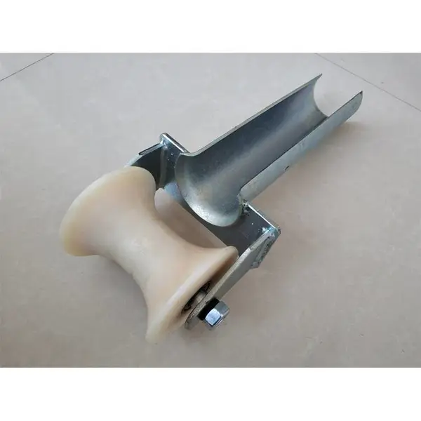 电力工具,电缆孔口保护滑轮电缆专用管口滑车130mm