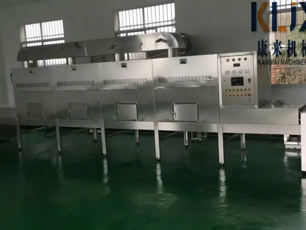 康来机械kl-28kw-4微波扁桃仁,杏仁,坚果烘烤熟化设备