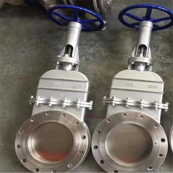 DMZ73X-16P 不锈钢暗杆刀闸阀 DN65 带盖暗杆刀型闸阀