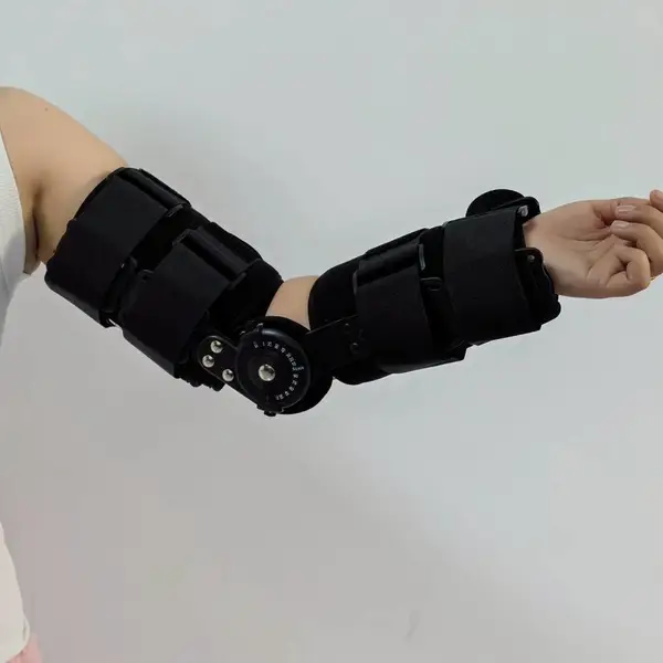 鑫星禾轻便透气卡盘设计可调式肘关节固定支具手臂骨折术后均码