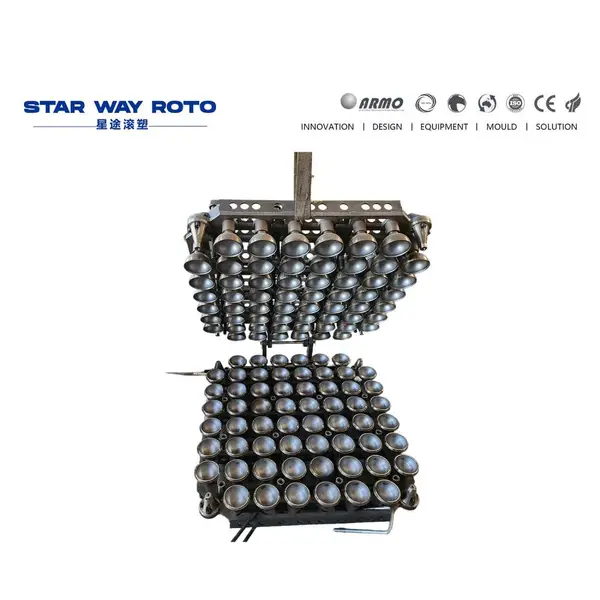 匹克球模具及设备制造商 星途滚塑 塔转式滚塑机