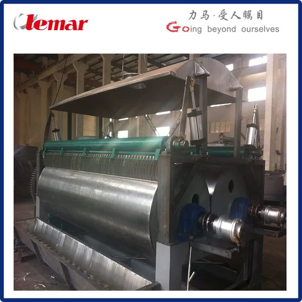 常州力马-二水氯化钙转鼓结片机、HG-1500x2000滚筒刮板干燥机生产厂家