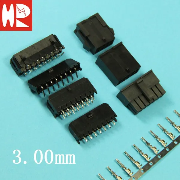 灿达HR代替43025连接器 间距3.0mm (单、双排)公端胶壳 C3030HF