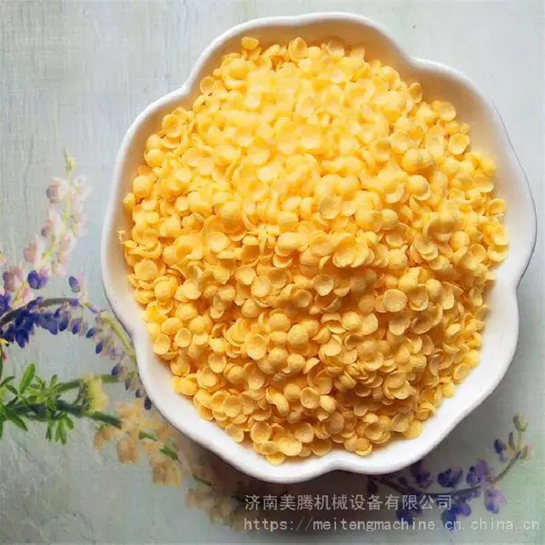 整条膨化飞碟片生产设备 多彩五角星雪花片加工机器